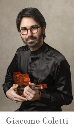 CV di Giacomo Coletti - violino I
